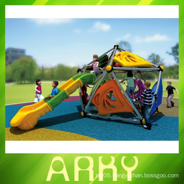 2014 CE Proved LLDPE Outdoor Playground With Climing, Outdoor Playground Equipment